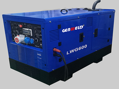 GENWELD LWG600 600A MMA/TIG/FCAW/Gouging/셀룰로오스 용접용 디젤 용접기 발전기