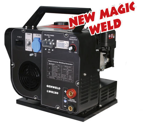 GENWELD  LWG150 Portable Inverter Welder with Inverter DC Power Supply Ideal for Soldering Any Type of Electrode