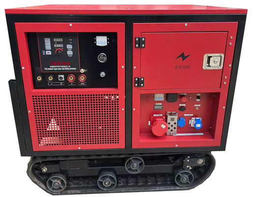 350A Diesel Multi-Process Digital Welding Generator Highly Adaptable to High-Intensity Welding in Outdoor Infrastructure