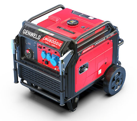 GENWELD   LWG8000iE  가지고 다닐 수 있는 조용하 휘발유 발전기