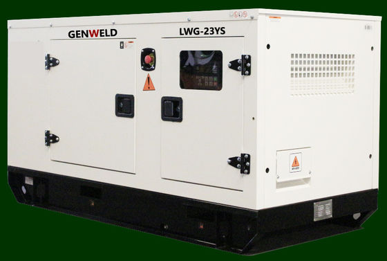 주문 조용한 디젤 발전기 세트 18Kw / 23KVA YSD490D 물 냉각 4 스트록 online manufacture