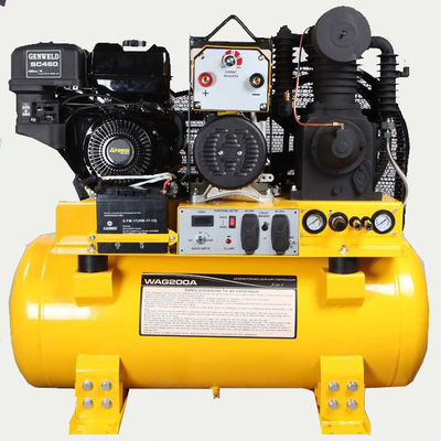 주문 용접 / 공기 압축 / 조명과 함께 휴대용 다기능 용접기 발전기 online manufacture