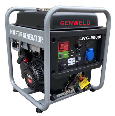 주문 GENWELD LWG-5000i 4 KW 가솔린 인버터 발전기 online manufacture