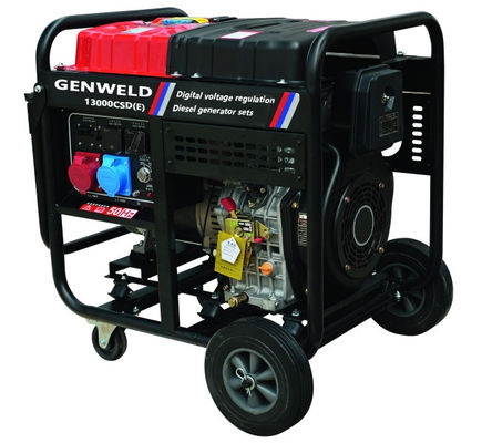 주문 GENWELD 13000CSD ((E) 디지털 전압 조절 디젤 발전기 세트 online manufacture