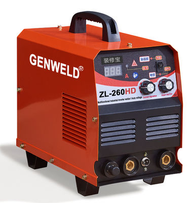 주문 GENWELD ZL-260HD 다기능 휴대용 인버터 용접기 AC5.0kw/240V 또는 120V 전력 및 20L 공기 탱크 online manufacture